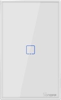 Sonoff T2US1C - 1-gang Wi-Fi Smart Wall Switch US - White