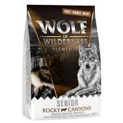 Sucha karma dla psów - Wolf of Wilderness Senior "Rocky Canyons", wołowina z wolnego wybiegu - bez zbóż - 300 g - miniaturka - grafika 1