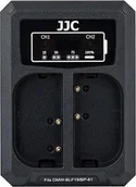 Ładowarki do aparatów dedykowane - Ładowarka do aparatu JJC Ładowarka dwukanałowa JJC DCH-BLF19E do akumulatorów DMW-BLF19E - miniaturka - grafika 1