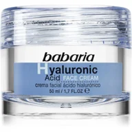 Kremy do twarzy - Babaria Hyaluronic Acid krem nawilżający do twarzy 50 ml - miniaturka - grafika 1
