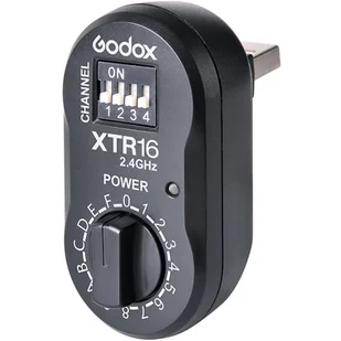 Godox Remote Receiver XTR-16 2.4G USB odbiornik - Inne akcesoria studyjne - miniaturka - grafika 1