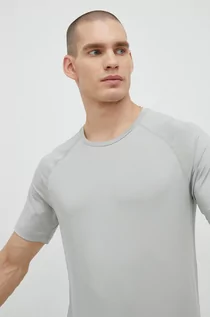 Koszulki męskie - Outhorn t-shirt treningowy kolor szary gładki - grafika 1