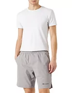 Koszulki męskie - Champion Męskie Legacy All Day Active Stretch Woven Ribstop Bermudy Spodenki z dzianiny Szary Kamień, S - miniaturka - grafika 1