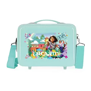 Disney Urok Neceser Adaptacyjny z Obudowa na messenger Różowy 29x21x15 cms Sztywny ABS 9,14L 0,6 kg, Różowy, kosmetyczka z paskiem na ramię - Kosmetyczki, organizery i kuferki - miniaturka - grafika 1