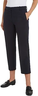 Tommy Hilfiger Damskie spodnie tkane chinosy Essential Slim Straight Co, Pustynne niebo, 64 - Spodnie damskie - miniaturka - grafika 1