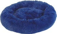 Legowiska dla psów - Zolux Legowisko poducha dla psa NOE z długim włosiem 80cm niebieskie - miniaturka - grafika 1