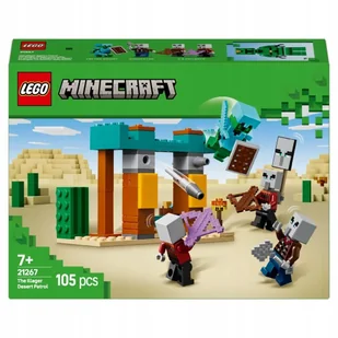 LEGO MINECRAFT The Nether Lava Battle Set - Klocki - miniaturka - grafika 1