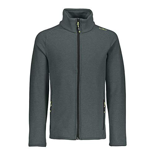 CMP kurtka chłopięca Powerstrech czarny Piombo Melange/Bamboo 104