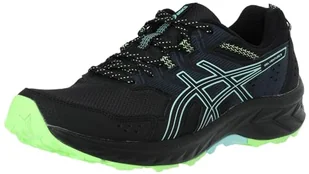 ASICS Żel-Venture 9, Męskie trampki, 40 EU, Black Illuminate Mint, 40 EU - Trampki męskie - miniaturka - grafika 1