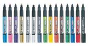 Kredki, ołówki, pastele i pisaki - Marker olejowy, Pentel Mmp20, czarny - miniaturka - grafika 1