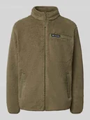 Kurtki męskie - Kurtka polarowa z futerka - miniaturka - grafika 1