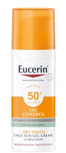 Eucerin Oil Control SPF50+ Dry Touch - Żel-krem ochronny ultralekki 50ml - Kremy do twarzy - miniaturka - grafika 1