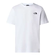 Koszulki męskie - Koszulka The North Face Redbox 0A87NPFN41 - biała - miniaturka - grafika 1