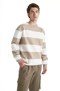 DeFacto Bluza męska, beżowy, S - Bluzy męskie - miniaturka - grafika 1