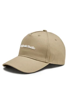 Jack&Jones Czapka z daszkiem Vesterbro 12253600 Brązowy - Czapki męskie - miniaturka - grafika 1
