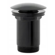 Korki do umywalek - Omnires Korek klik-klak wzór cylindryczny do syfonu umywalkowego chrom A706 - miniaturka - grafika 1