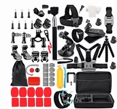 Akcesoria do kamer sportowych - Mega Zestaw 84W1 Akcesoria Gopro Hero 10 9 8 7 6 - miniaturka - grafika 1