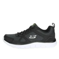 Buty trekkingowe męskie - Buty uniwersalne męskie Skechers Track Bucolo czarne - miniaturka - grafika 1
