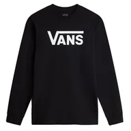 Koszulki męskie - Koszulka Vans Classic LS VN000K6HY281 - czarna - miniaturka - grafika 1