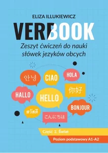 MAOSIL Verbook Zeszyt ćwiczeń do nauki słówek języków obcych Część 2 Świat Illukiewicz Eliza - Pozostałe języki obce - miniaturka - grafika 1