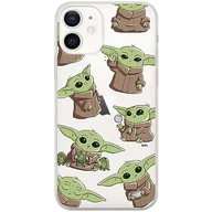 Etui i futerały do telefonów - Etui dedykowane do Iphone 12 Mini wzór:  Baby Yoda 029 oryginalne i oficjalnie licencjonowane - miniaturka - grafika 1