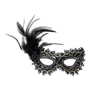 Widmann ideabbc kobiet szybkie ¨  Ren Sexy Venetian Masquerade karnevals-strona-kula-twarzy-oczu ze stemplami, jeden rozmiar, Multicoloured SA-1789N - Stroje karnawałowe - miniaturka - grafika 1