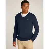 Swetry męskie - Tommy Jeans Sweter | Regular Fit | z dodatkiem kaszmiru - miniaturka - grafika 1