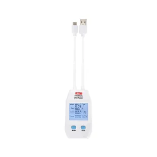 UNI-T Tester gniazd USB UT658 Dual LEC-17180 - Inne urządzenia pomiarowe - miniaturka - grafika 2