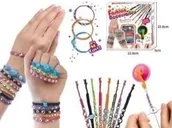 Zabawki kreatywne - Zestaw do robienia bransoletek - Madej - miniaturka - grafika 1