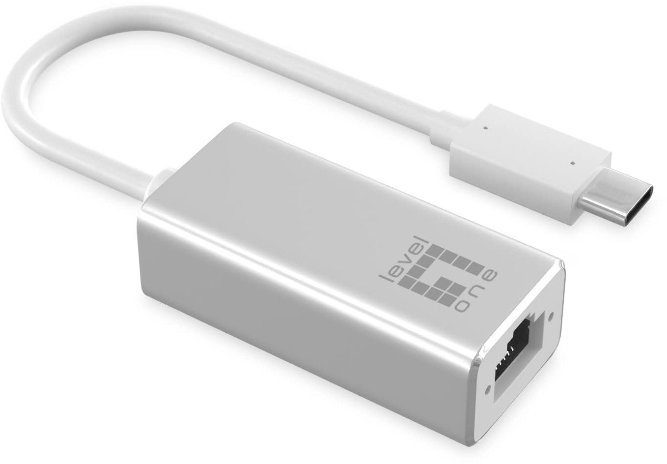 Karta sieciowa LevelOne LevelOne Adapter USB-C -> RJ45 10/100/1000 0.15m USB-0402-V3