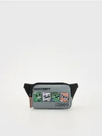 Torby męskie - Reserved - Saszetka Minecraft - granatowy - miniaturka - grafika 1