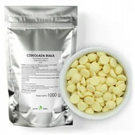Słodkie kremy i masła - Czekolada Biała Małe Kaletki 28% Kakao 1Kg - miniaturka - grafika 1