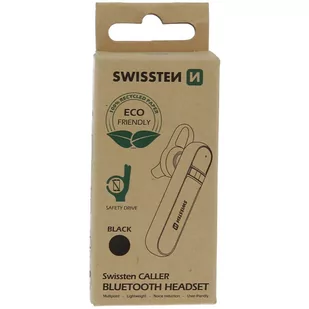 SWISSTEN Bezprzewodowy zestaw słuchawkowy BLUETOOTH HEADSET CALLER - Słuchawki bluetooth - miniaturka - grafika 4