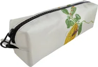 Piórniki - Piórnik Cytryna z gąsienicą małpy i chrząszczem harlekin Maria Sibylla Merian - miniaturka - grafika 1