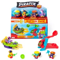 Figurki dla dzieci - PIRATIX SHARK TREASURE - Captain Pack - 1x6 (V.0) Pack 2/6 online - miniaturka - grafika 1