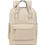 Plecaki - Plecak AMERICAN TOURISTER Soulpack Business BP Tote 15 cali Beżowy - miniaturka - grafika 1