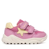 Buty dla dziewczynek - Sneakersy Geox B Ciufciuf Girl B655QA 0BC14 C8F2M M Różowy - miniaturka - grafika 1