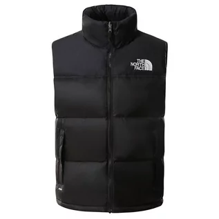 Kurtki i kamizelki sportowe damskie - Bezrękawnik The North Face 1996 Retro Nuptse 0A3XEPLE41 - czarny - grafika 1