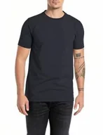 Koszulki męskie - t-shirt uomo replay m6948 .000.23352p compact jersey 067 - miniaturka - grafika 1