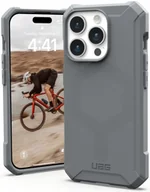 Etui i futerały do telefonów - Etui UAG Essential Armor MagSafe do Apple iPhone 15 Pro Srebrny - miniaturka - grafika 1
