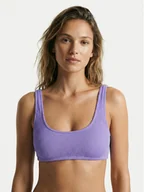 Stroje kąpielowe - Banana Moon Góra od bikini Justin Scrunchy JAA15 Fioletowy - miniaturka - grafika 1