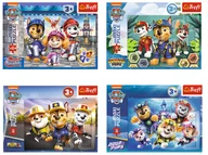 Puzzle - TREFL 4 x Puzzle MINIMAXI Psi PATROL 20 elementów ZESTAW Jungle Aqua Pups Big TRUCK Rescue - miniaturka - grafika 1
