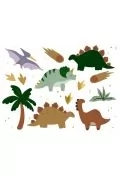 Zabawki kreatywne - Tatuaże Dinozaury 13szt - miniaturka - grafika 1