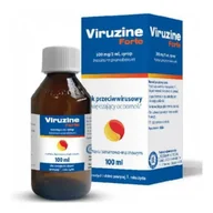 Przeziębienie i grypa - Viruzine Forte 500 mg/5 ml syrop 100 ml - miniaturka - grafika 1