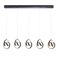 Lampy sufitowe - Endon Endon Cosma 97624 lampa wisząca 5x14W/LED IP20 2310lm 3000K 97624 - miniaturka - grafika 1