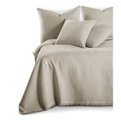 Narzuty - Beżowa narzuta z szenilu 220x240 cm Talo – Filumi - miniaturka - grafika 1