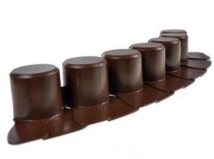 405cm PALISADA OGRODOWA z NAJAZDEM OBRZEŻE TRAWNIKOWE - Ogrodzenia - miniaturka - grafika 1