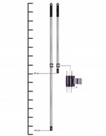 Miotły, szufle, mopy - Aluminiowy Kij Teleskopowy 145 cm - SPRINTUS - miniaturka - grafika 1