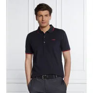 Koszule męskie - HUGO Polo Dinoso222 | Slim Fit - miniaturka - grafika 1