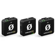 Mikrofony komputerowe - Mikrofon RODE Wireless ME Dual Czarny WIMEDUAL - miniaturka - grafika 1